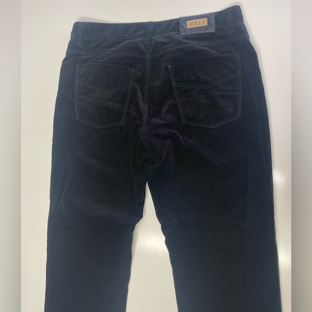 ZILLI regular fit black pants size: 52 - Picture 8 of 10